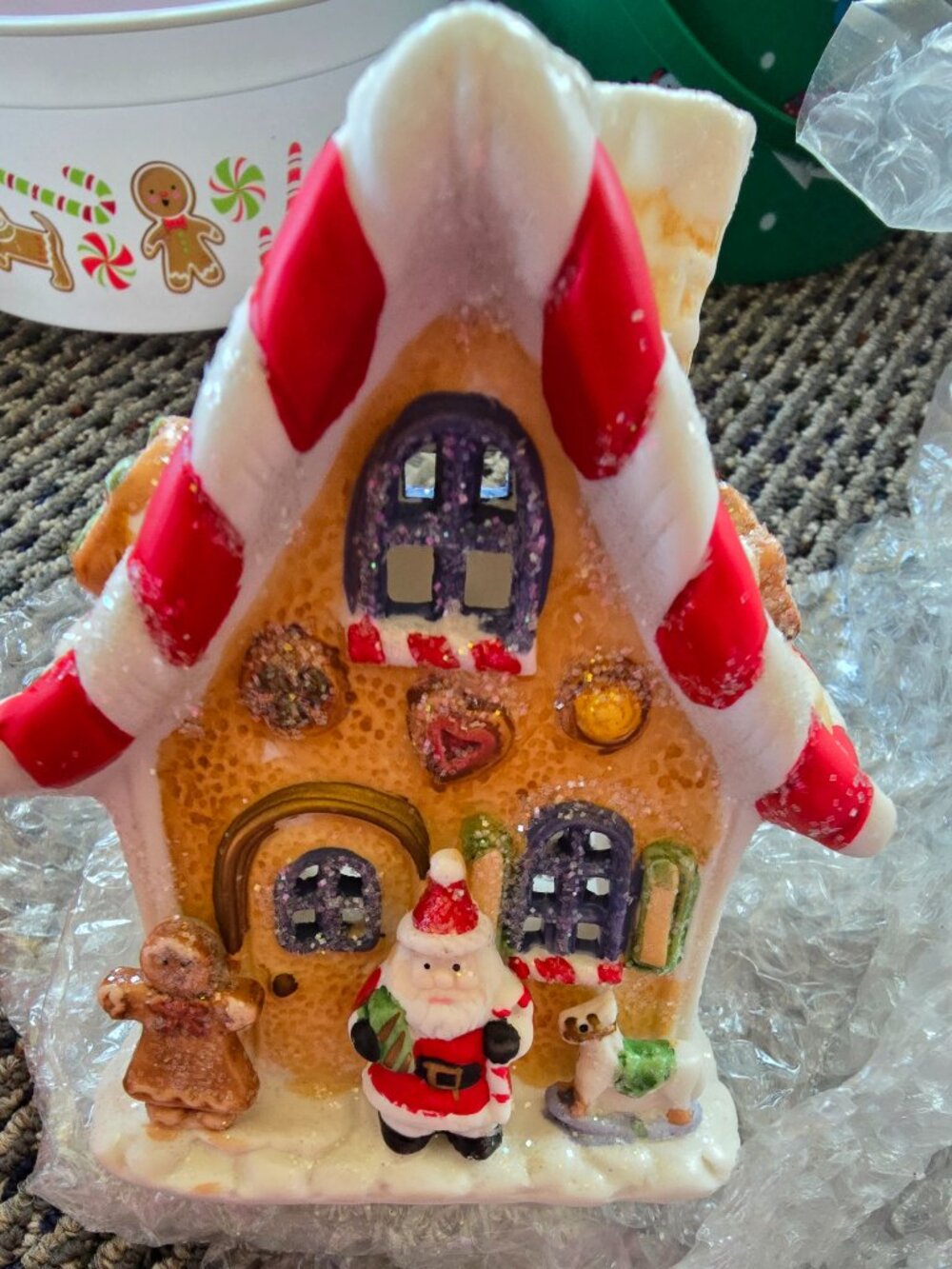 Vinted Gingerbread Candle House